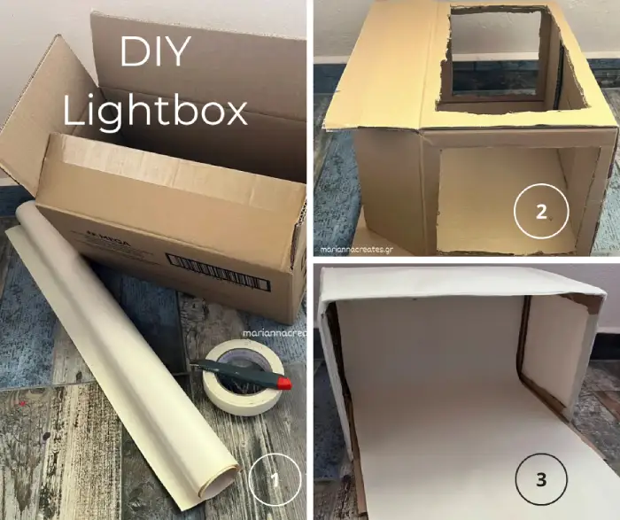 DIY κουτί για φωτογραφίες